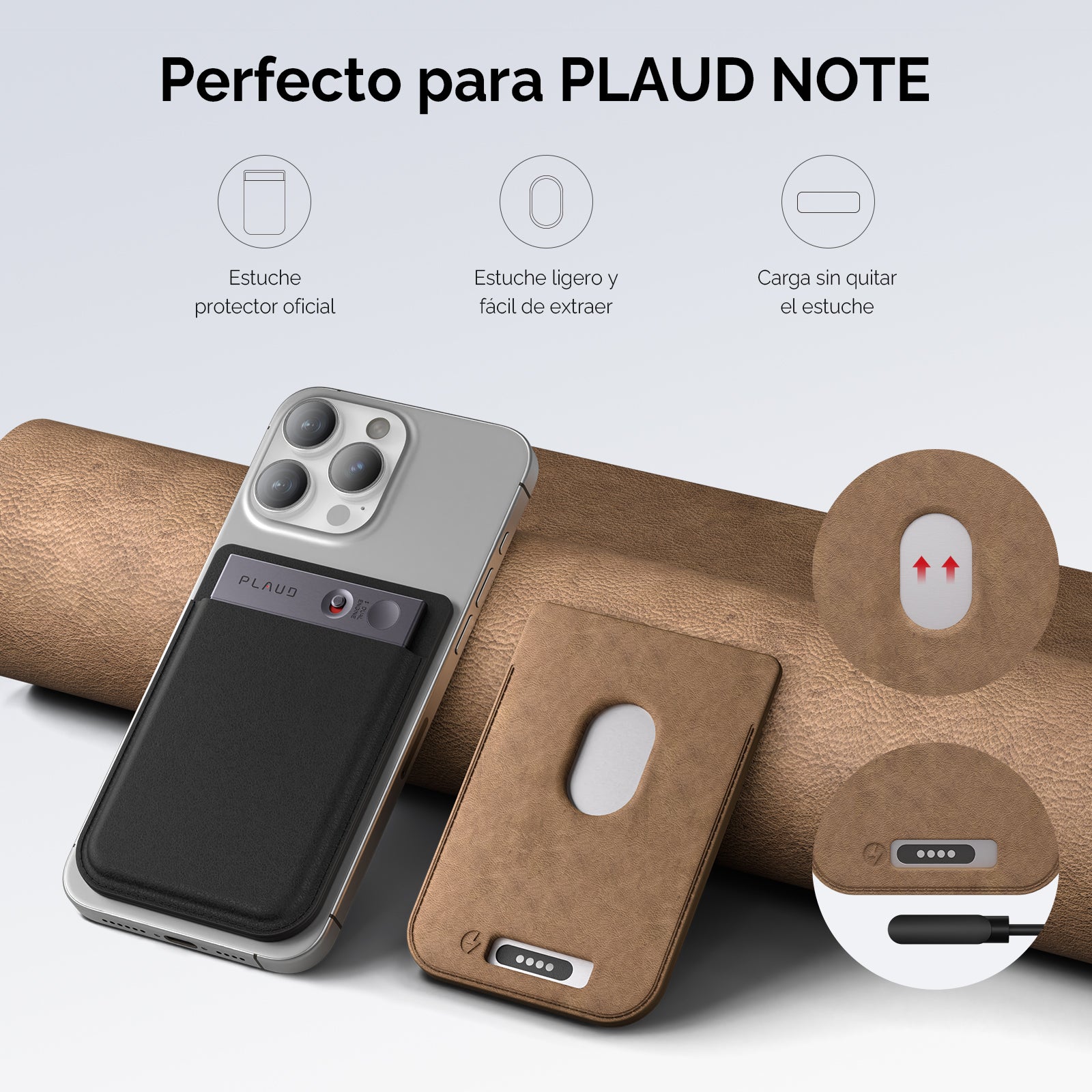 Grabadora de voz con IA PLAUD NOTE - Recupera Tu Tiempo