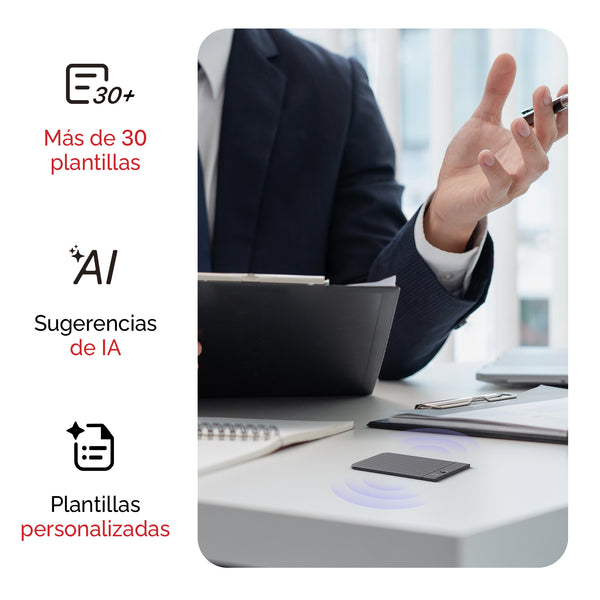 PLAUD Note & 2 Plan Ilimitado Anual AI
