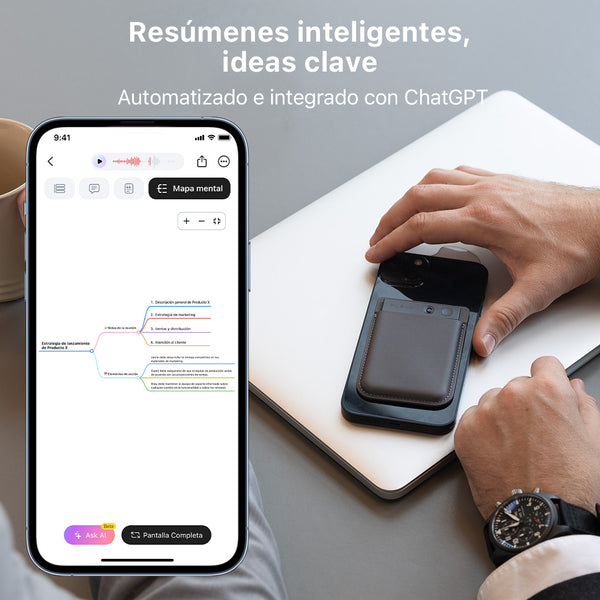 Grabadora de voz con IA PLAUD NOTE | Pack de 3
